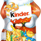 Figura de Pap&aacute; Noel de chocolate con leche Kinder 55g