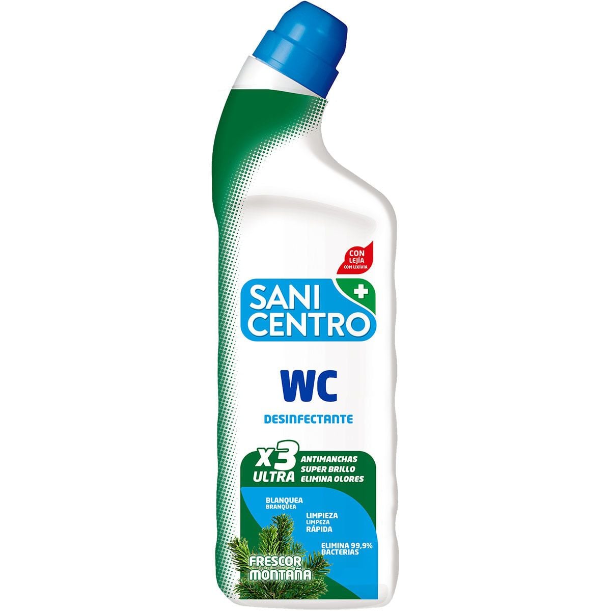Gel WC Sanicentro 1l frescor montaña