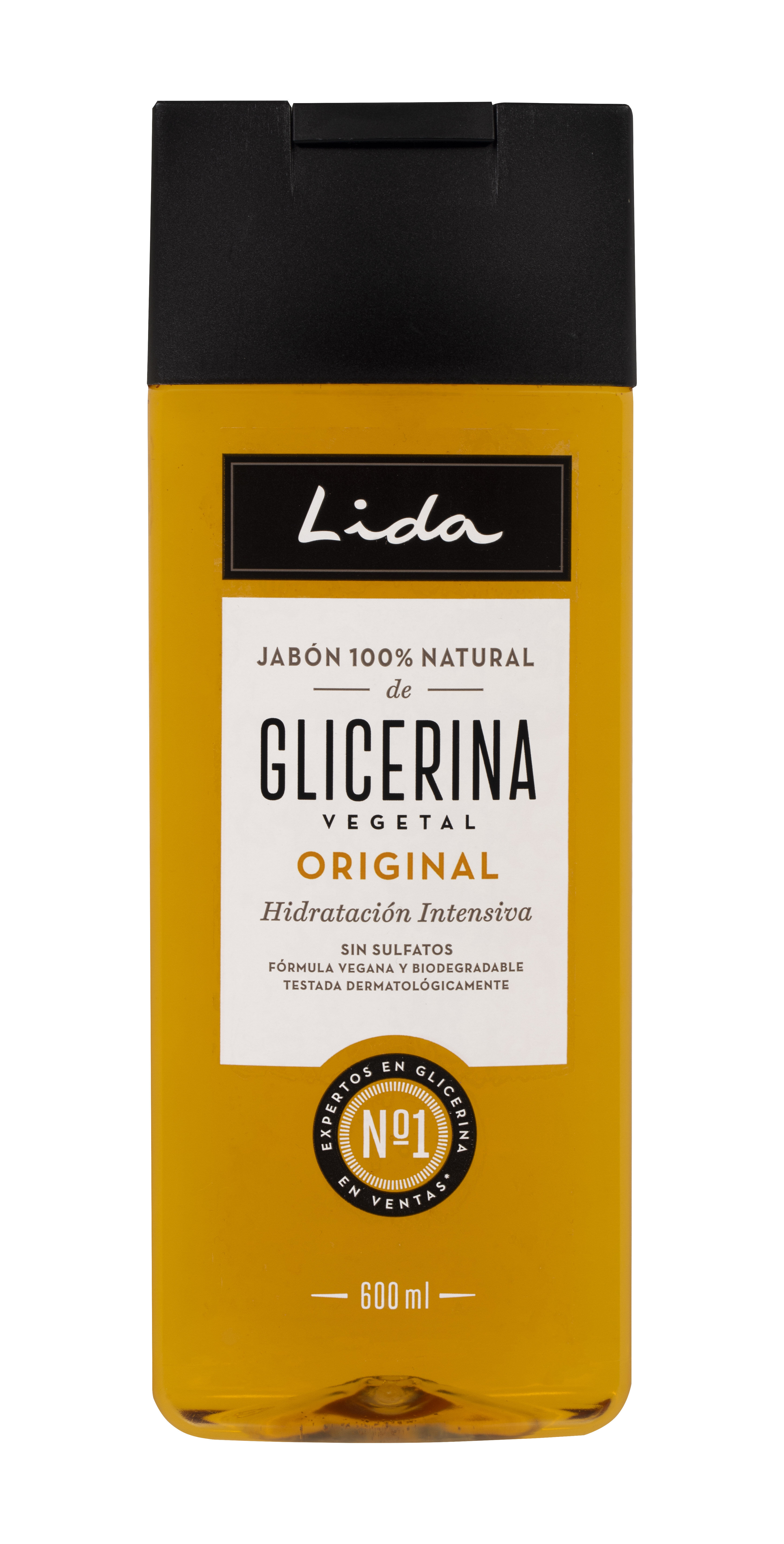 Jabón líquido Lida 600ml de glicerina 100% natural