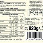 Pan de molde Alipende 820g especial tostada sin tapas
