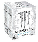 Bebida energética sin azúcar añadido Monster 50cl pack 4 taurina ginseng