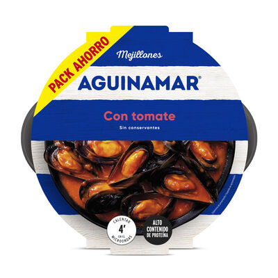 Mejill&oacute;n cocido Aguinamar 900g en tomate