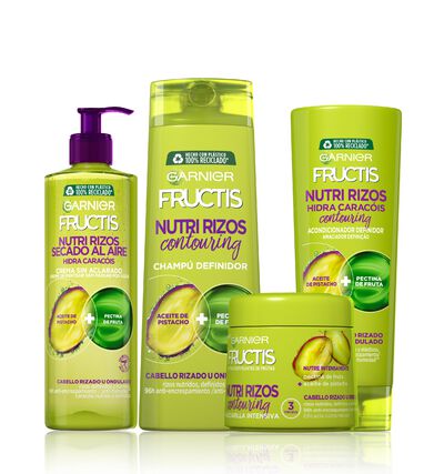 Crema sin aclarado Fructis 400ml nutre&define