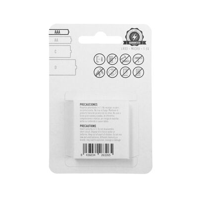 Pila Superalkaline Tm AAa 1,5v 4 uds