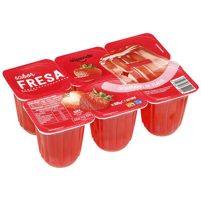 Gelatina Alitende Pack 6 Fresa