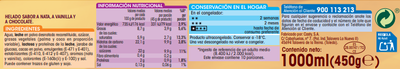 Helado de corte Alipende 1l tres gustos