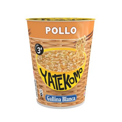 Fideos orientales pollo Gallina Blanca yatekomo 60g