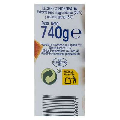 Leche condensada Alipende bote 740g
