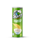 Snack de patata con sabor sour cream Surf Chips 160g