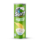 Snack de patata con sabor sour cream Surf Chips 160g