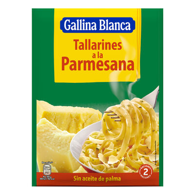 Tallarines deshidratados parmesana Gallina Blanca 143g
