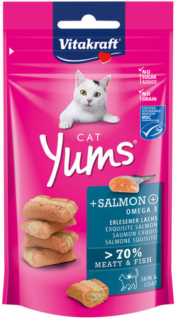Snack gato Yums Vitakraft 40g salmón