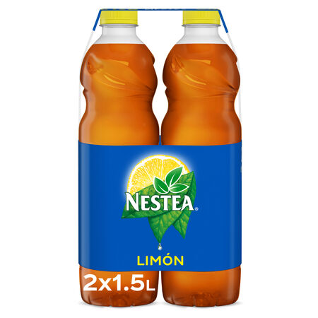 Refresco de té negro al limón Nestea 1,5l pack 2