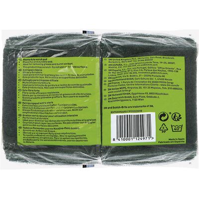 Estropajo de fibra Scoth-Brite 2 uds verde