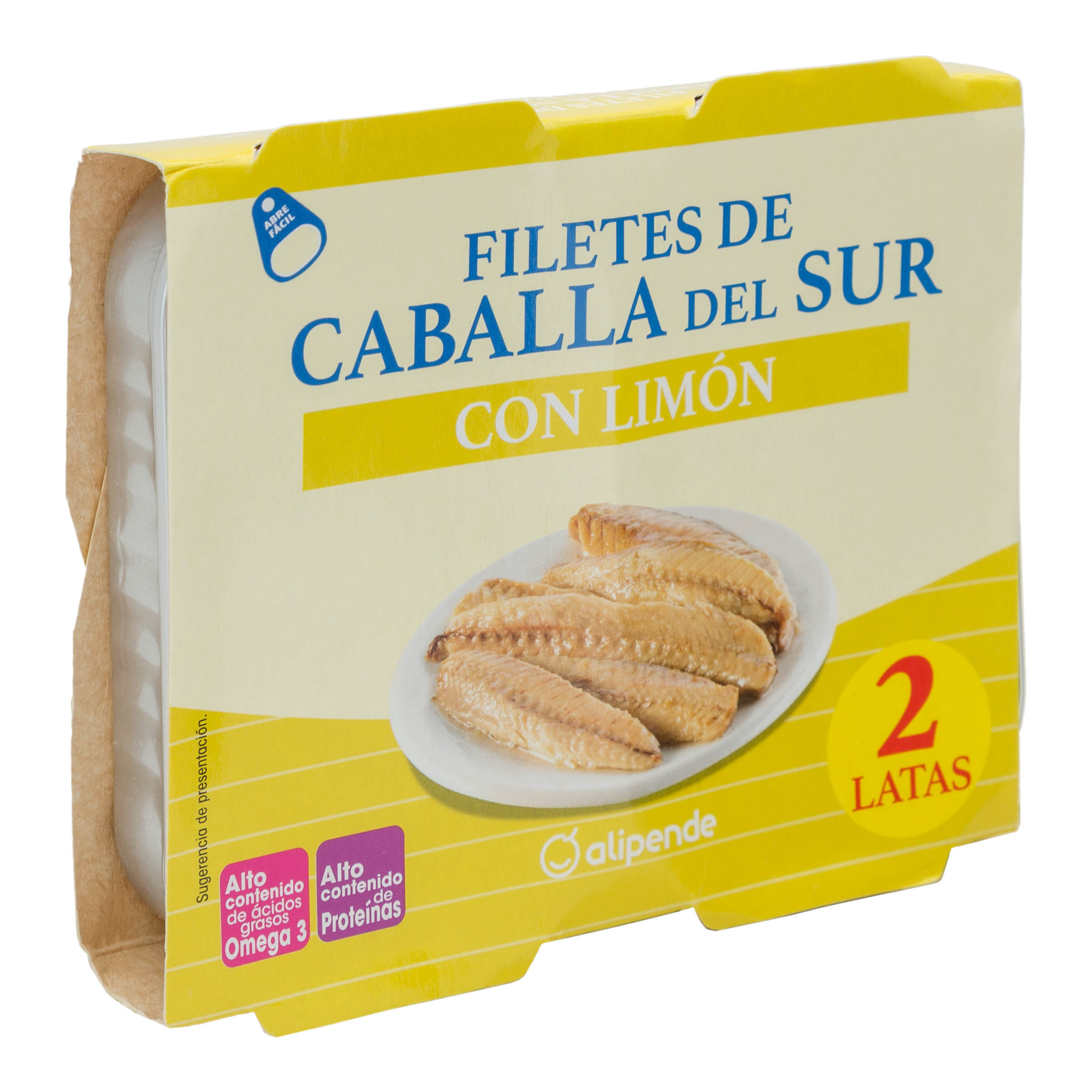 Filete de caballa Alipende pack 2 en limón