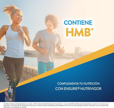 Complemento dietético de chocolate Nutrivigor Ensure 400 gr