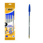 Bolígrafo Cristal Bic 5 Unidades Azul