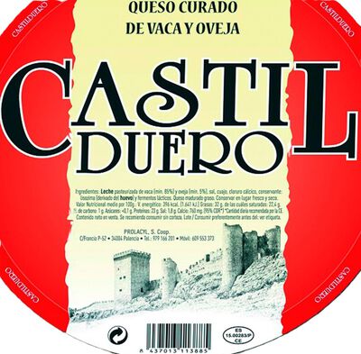 Queso Mezcla Curado Castil Duero