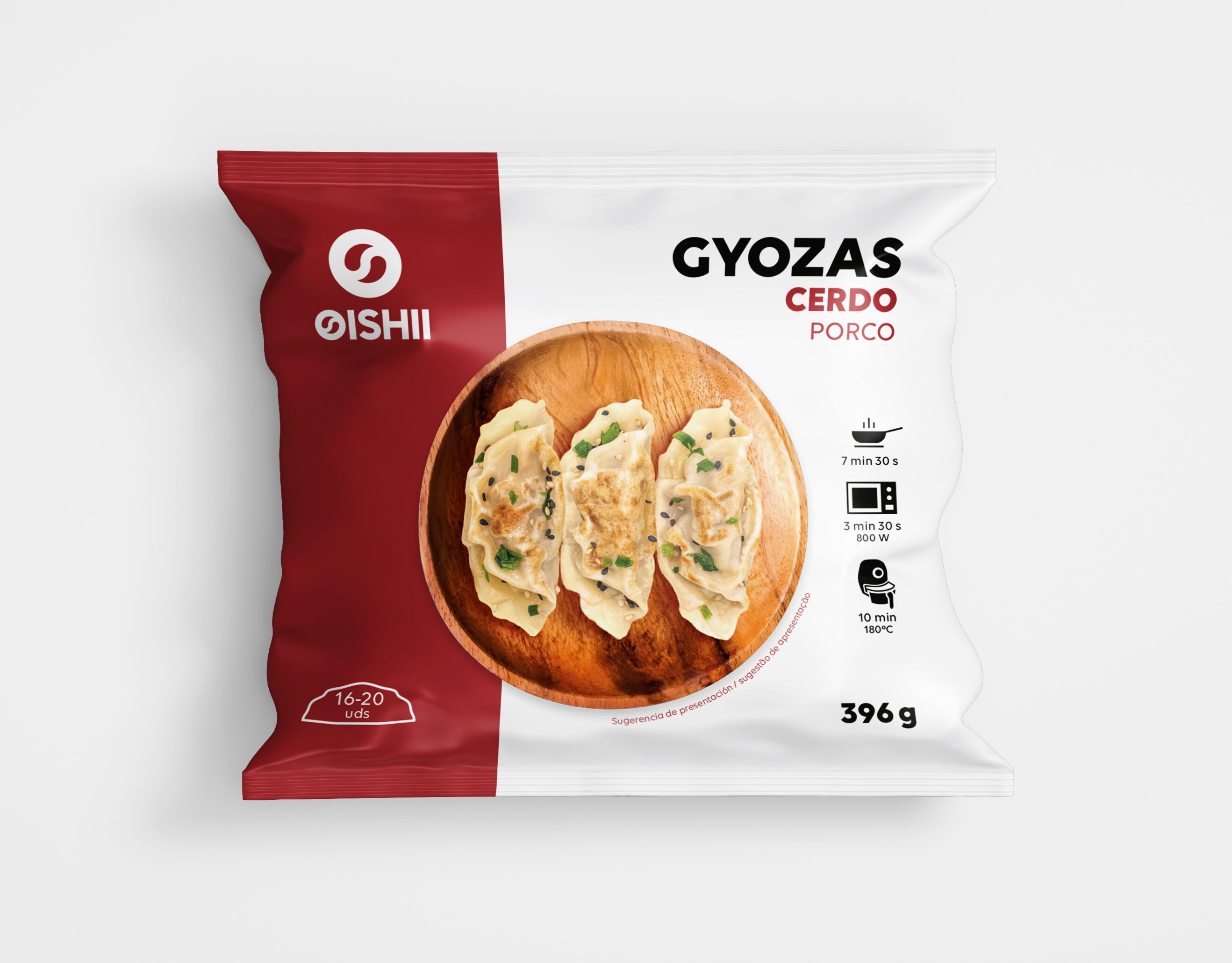 Gyoza de cerdo Leroy 400g