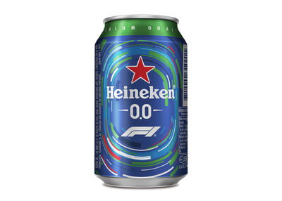 Cerveza sin alcohol Heineken 0,0% lata 33cl 