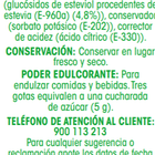 Edulcorante stevia liquido Alipende 150 ml