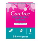 Protegeslip Carefree 56 uds tacto de algodón natural