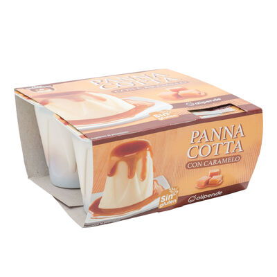 Panacotta con caramelo Alipende 4 uds