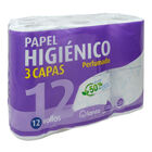 Papel higi&eacute;nico Lanta 12 rollos 3 capas perfumado
