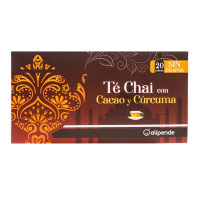 Té chai Alipende 20u cacao y cúrcuma