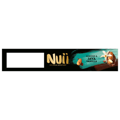 Helado Nuii almendrado con vainilla 3 + 1 uds