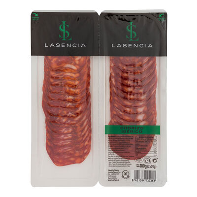 Chorizo iberico Lasencia pack de 50g