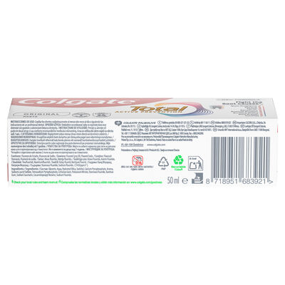 Pasta dental total original prevenci&oacute;n activa Colgate 50ml