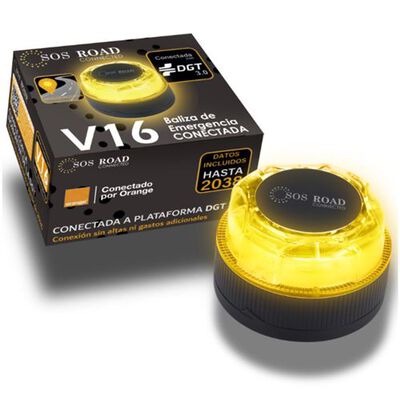 Baliza V16 SOS con conexión DGT 3.0