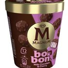 Helado bonbon magnum con chocolate con leche y cereza Magnum 12 unidades