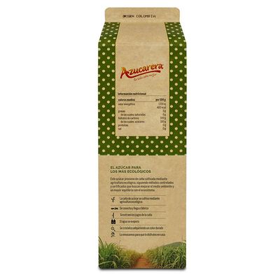 Az&uacute;car de ca&ntilde;a ecol&oacute;gico Azucarera 750g