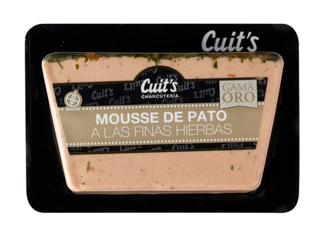 Mousse de pato finas hierbas Cuit's 125g