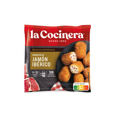 Croqueta artesana La Cocinera 400g jam&oacute;n serrano
