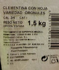 Mandarina o clementina cesta 1,5kg