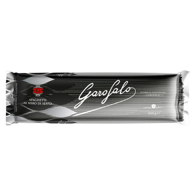 Spaguetti al nero de sepia Garofalo 500g