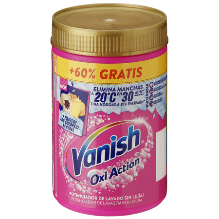 Potenciador de lavado en polvo Vanish 650gr oxi action