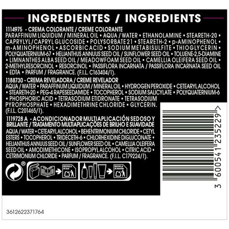 Tinte de cabello sin amoníaco Garnier Olia nº 9 rubio muy claro