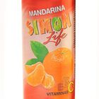 Refresco sin gas de mandarina Simon Life. 33cl