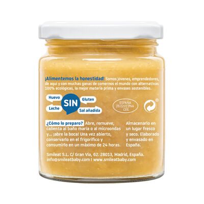 Tarro Smileat merluza con verduras 230g