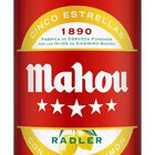 Cerveza con limón Mahou 5 Estrellas Radler lata 33cl