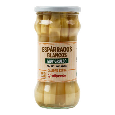 Esparragos blancos muy grueso Alipende 325g (9/12 piezas)