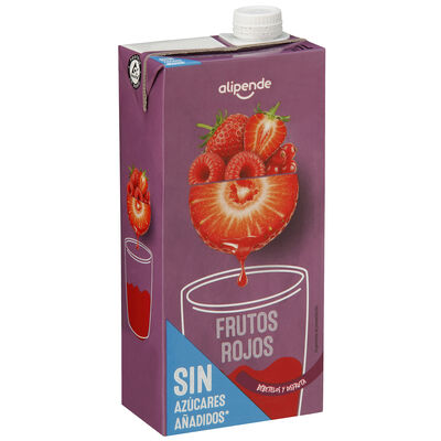 Néctar sin azúcar frutos rojos Alipende 1l