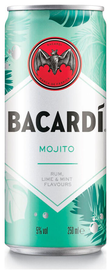 Bebida combinada preparada Bacardí mojito 25cl