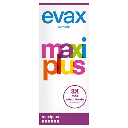Salvaslip Evax 30 uds maxi-plus