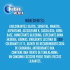 Chicles menta sin az&uacute;car Orbit pack 4
