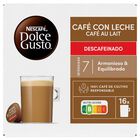 Caf&eacute; con leche descafeinado Nescaf&eacute; Dolce Gusto 16 c&aacute;psulas